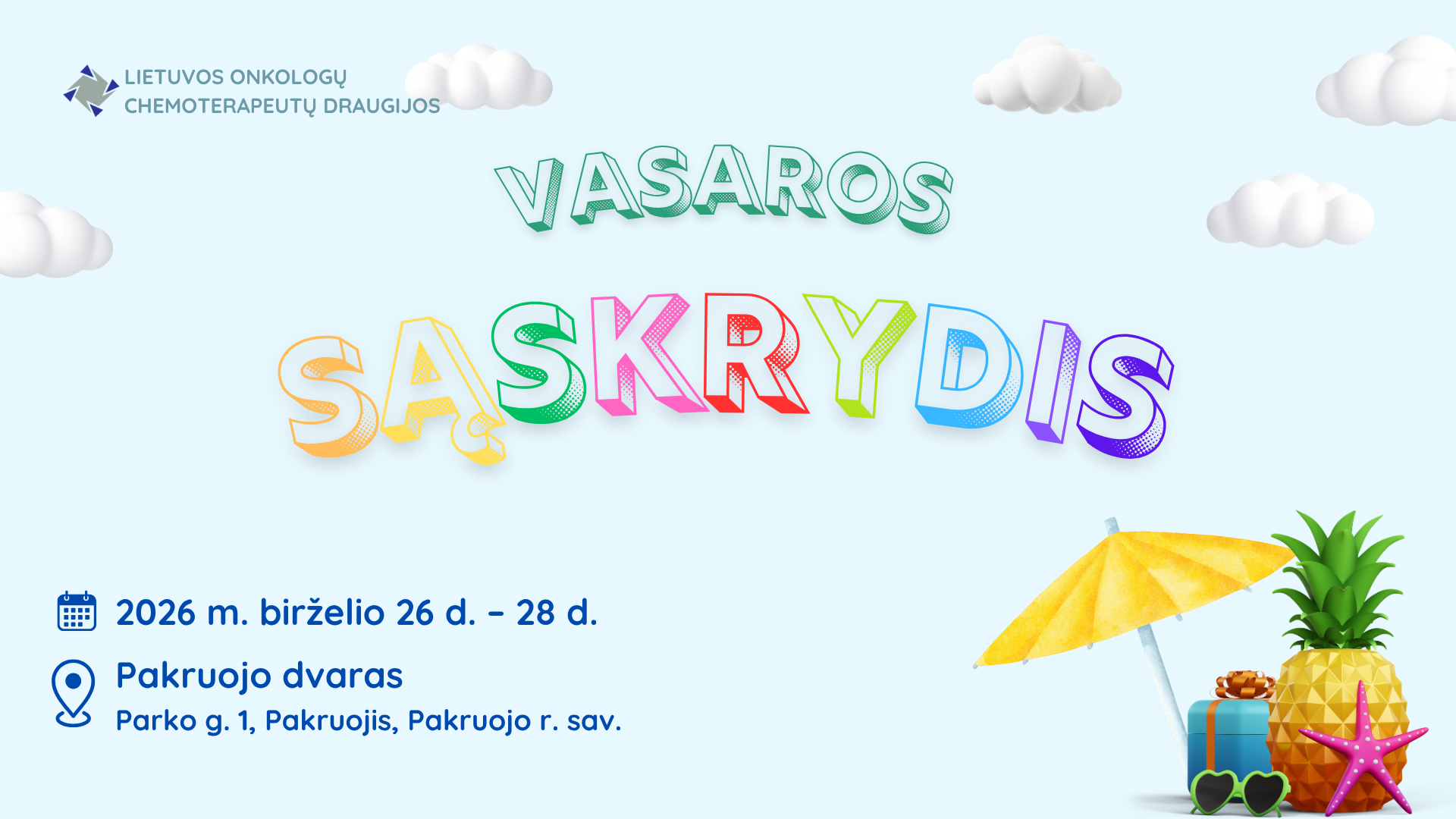 LOCD VASAROS SĄSKRYDIS 2026